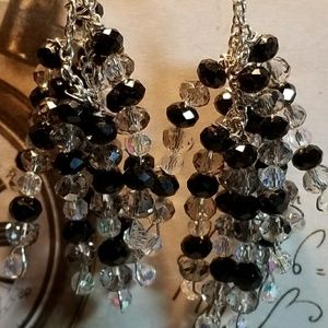 #0213 Swarovski Waterfall Earrings